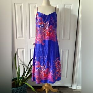 Banana Republic Vibrant Floral Slip Dress